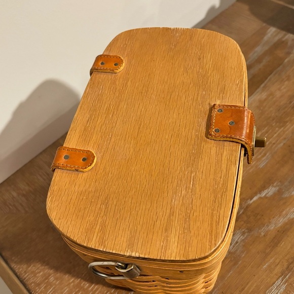 Longaberger Basket Purse|Shoulder Purse Basket 18210|Vintage Longaberger Basket - Picture 7 of 11